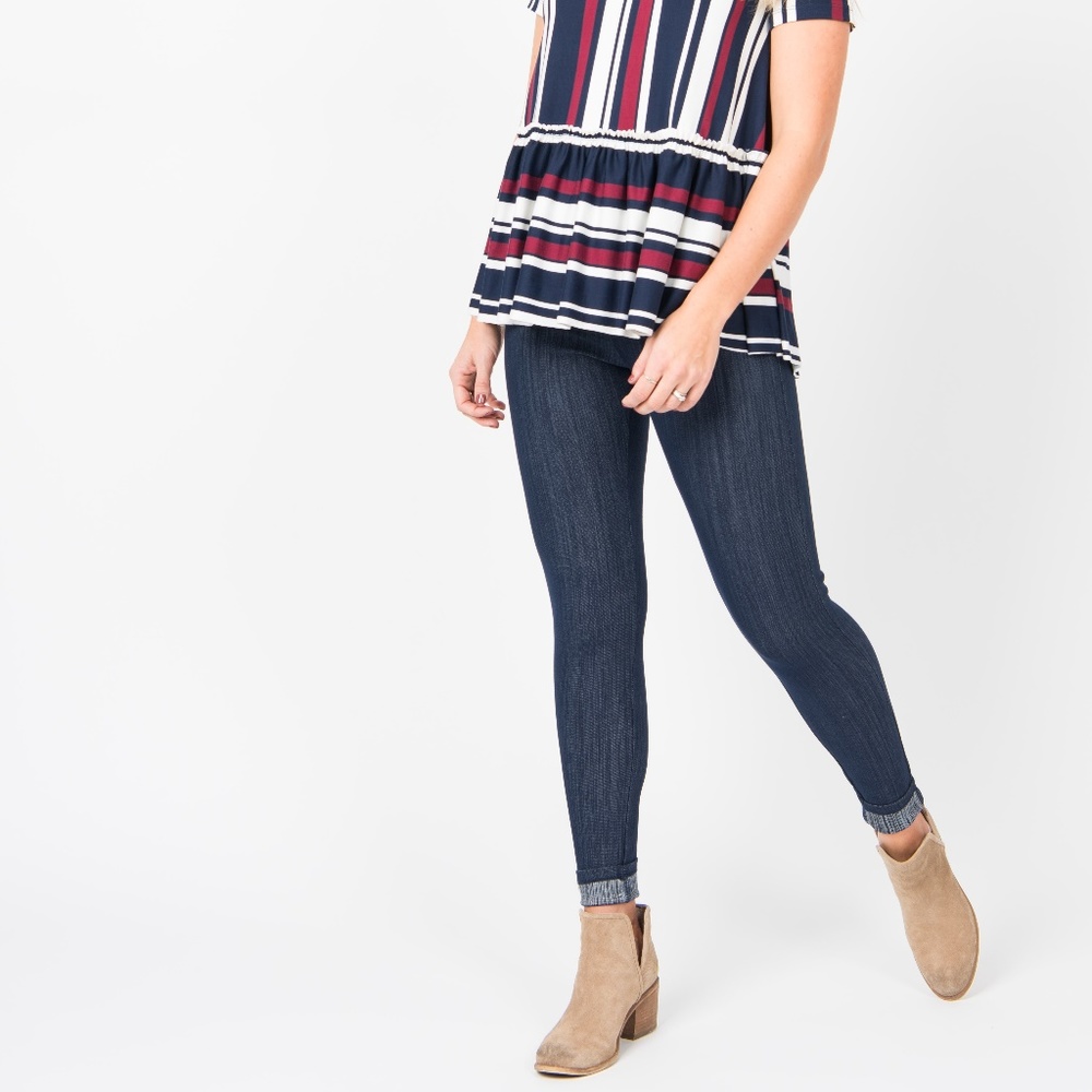 Knit Jeggings Denim (Reinforced Waistband)